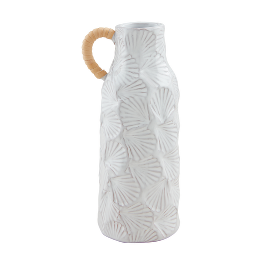 Large Sea Textured Bud Vase