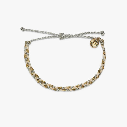 Mini Braided Multi - Metallic