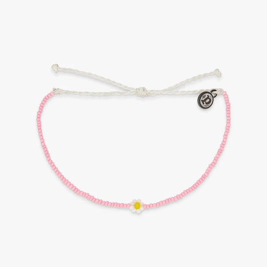 Spring Daisy Seed Bead Bracelet