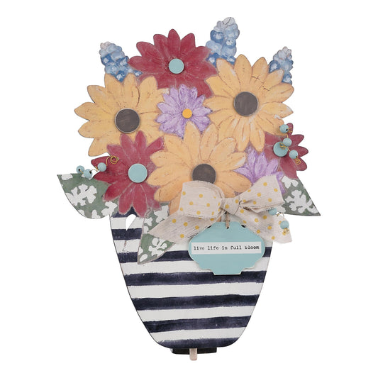 Live Life In Full Bloom Topper