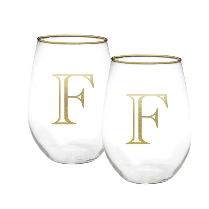 Stemless Wine Initial Set