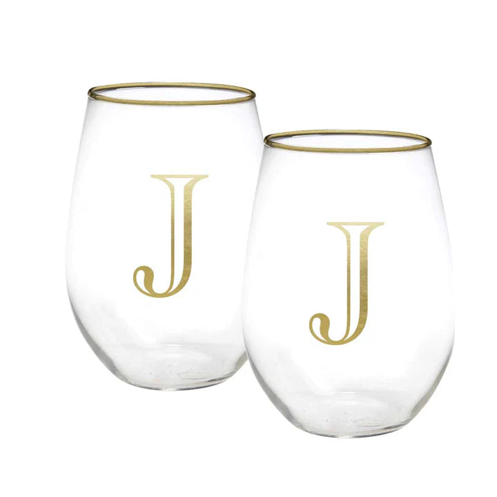 Stemless Wine Initial Set