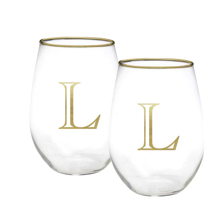 Stemless Wine Initial Set