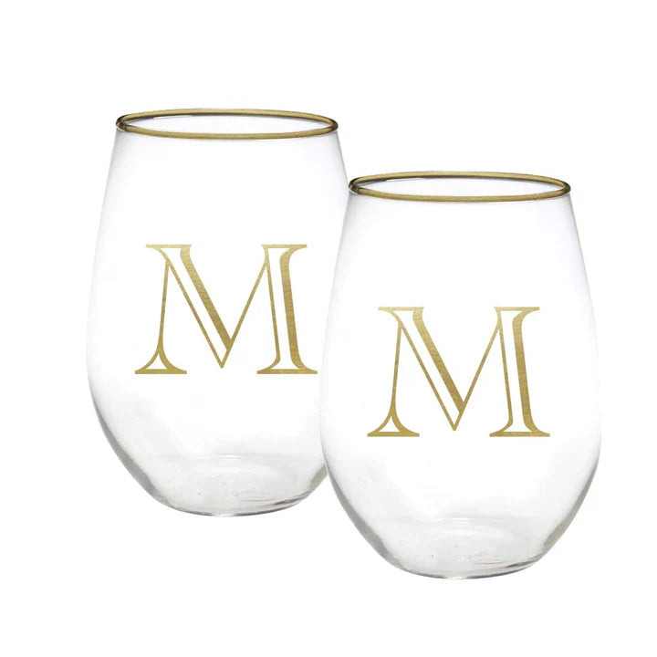 Stemless Wine Initial Set