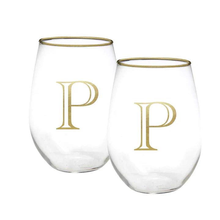 Stemless Wine Initial Set