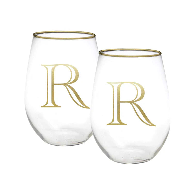 Stemless Wine Initial Set