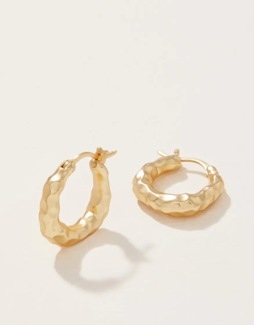 Everyday Hoop Earrings Gold