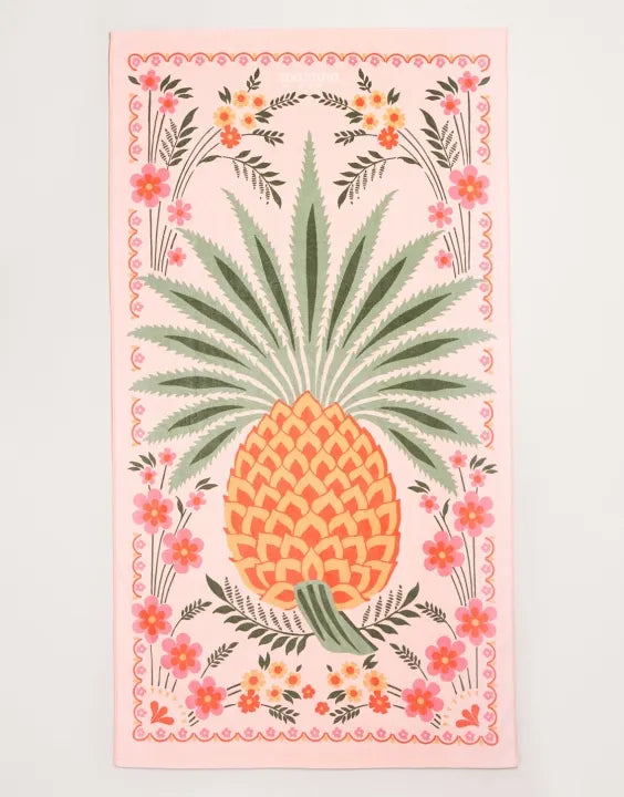 Alljoy Landing Pineapple Beach Towel