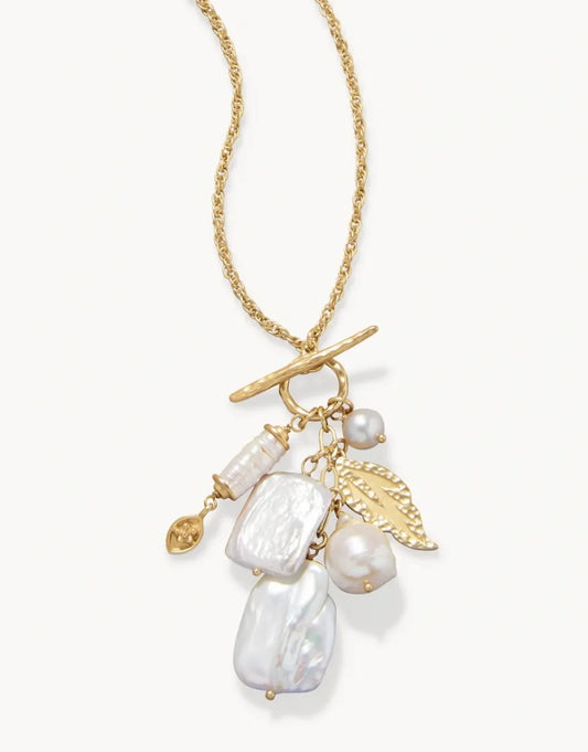 Charlie Necklace- 32 Inches-Pearl