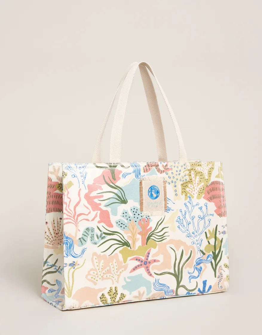Market Tote Mermaid Sea