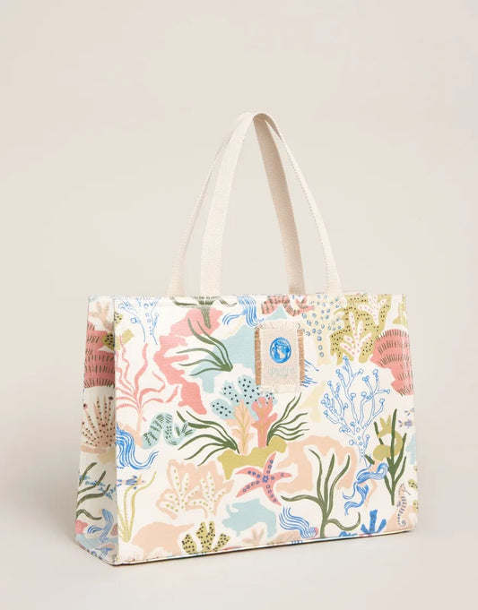 Market Tote Mermaid Sea