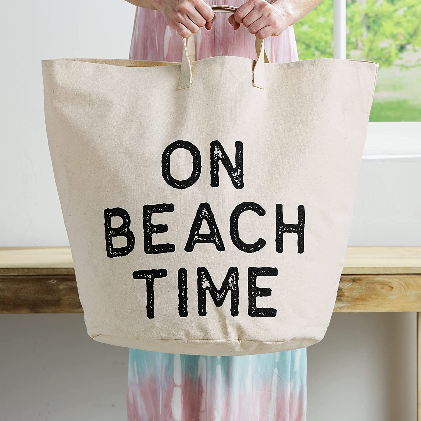 Beach Canvas Tote