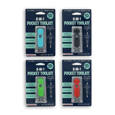 8 in 1 Pocket Tool Set