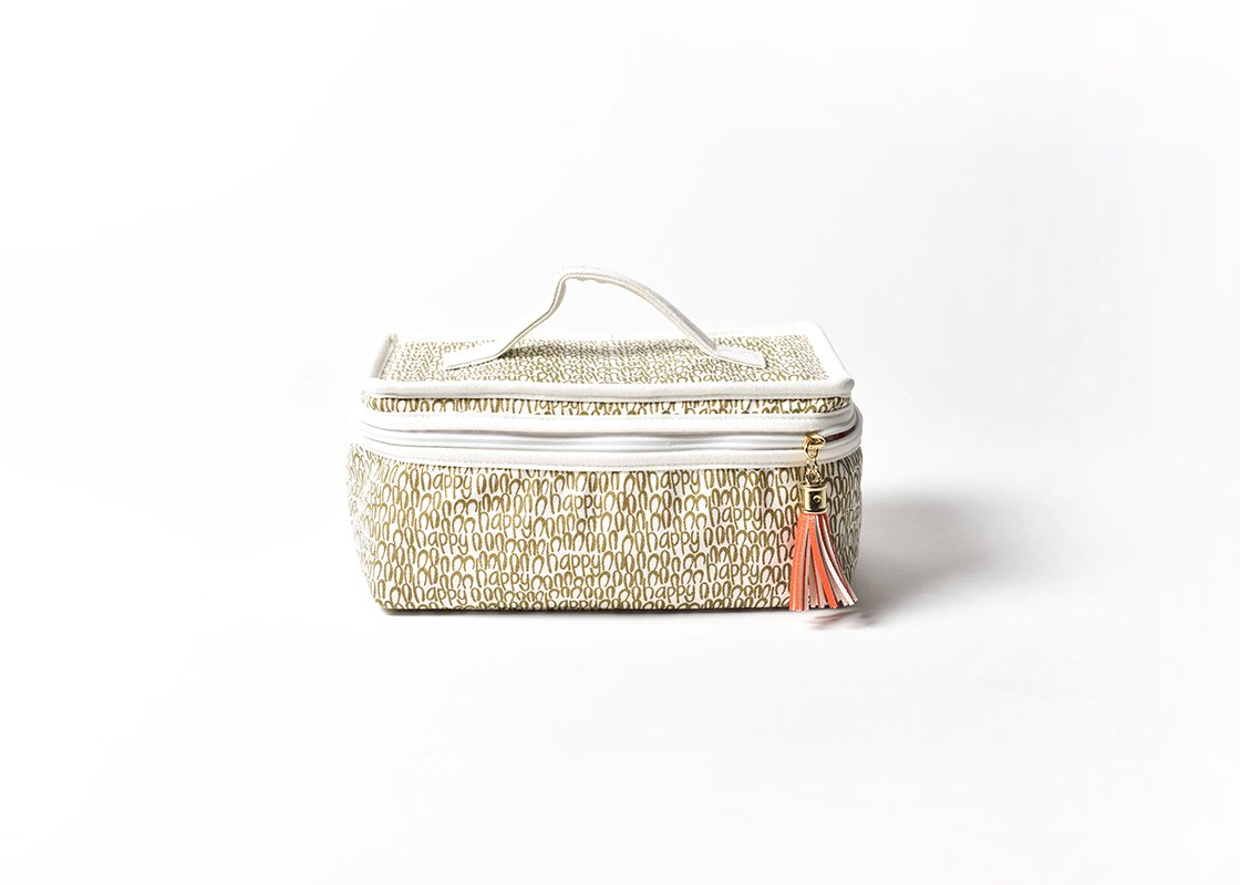 HAPPY EVERYTHING MINI ATTACHMENT BAG GOLD