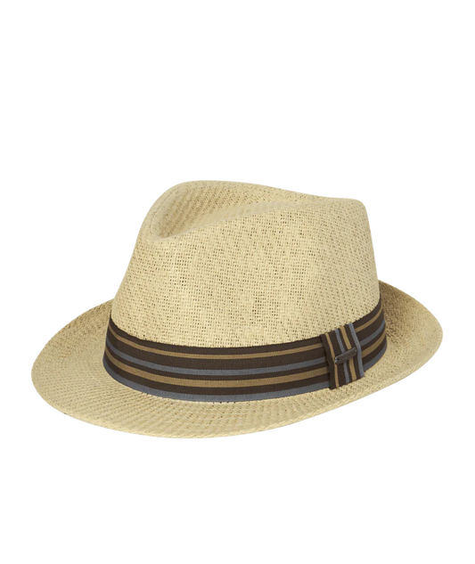 Mens' Fedora-Flynn-Natural-L/XL