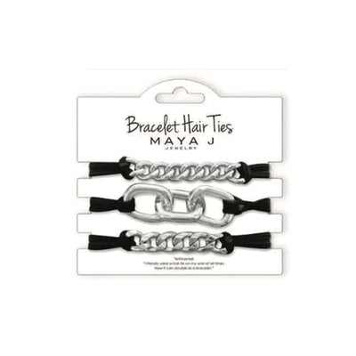 Bracelet Hair Ties Black