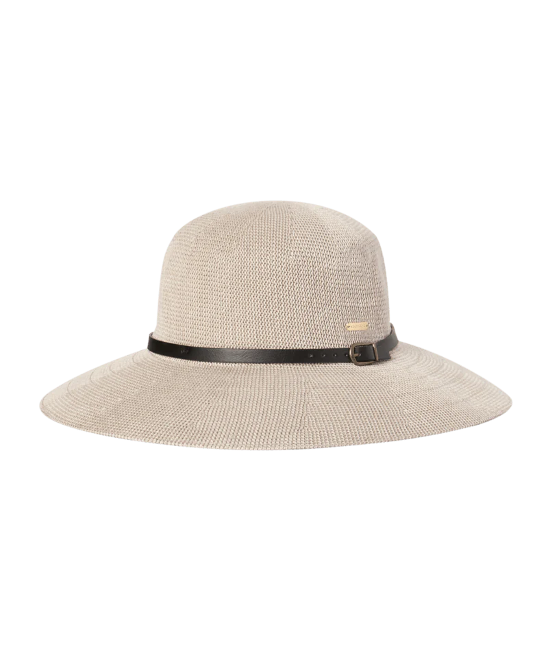 Womens' Wide Brim-Leslie-Brown