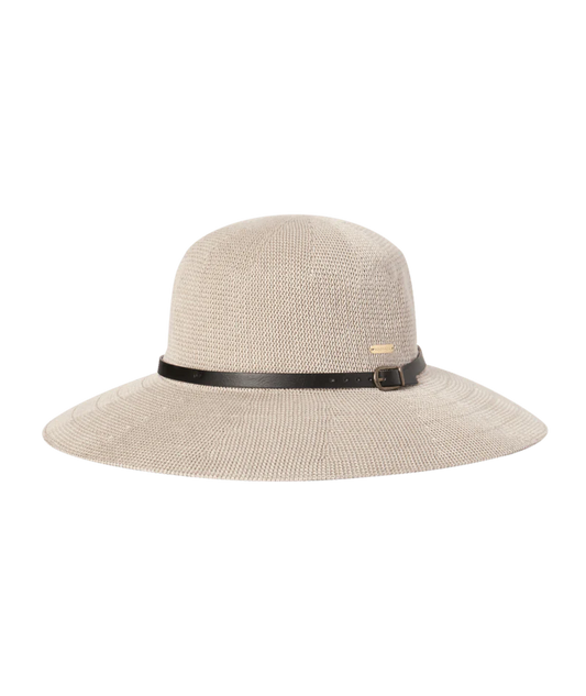 Womens' Wide Brim-Leslie-Brown