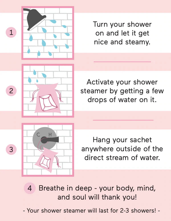 Luxe Shower Steamer