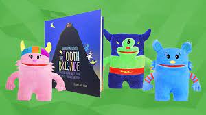 The Tooth Brigade - Tooth Pillow & Hardcover Book Gift Set