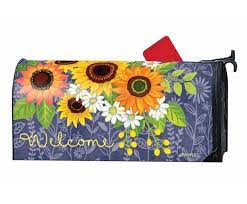 Denim Garden Mail Wrap