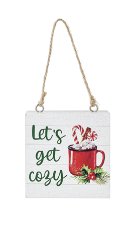 Holiday Block Ornament