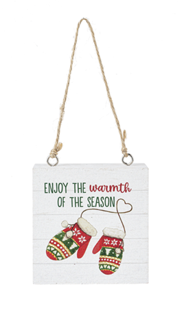Holiday Block Ornament