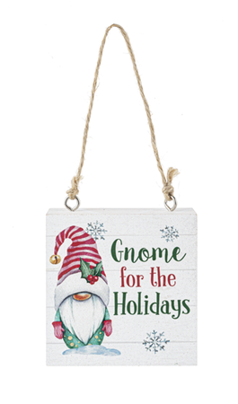 Holiday Block Ornament
