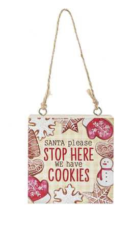 Holiday Block Ornament