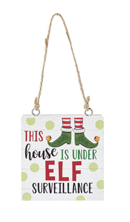 Holiday Block Ornament