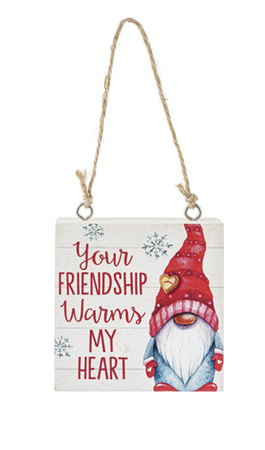 Holiday Block Ornament