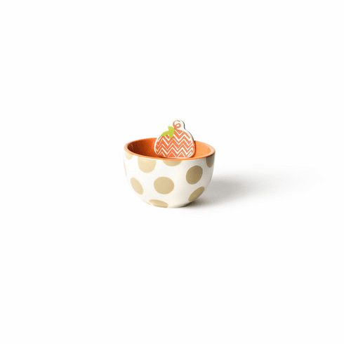 Chevron Pumpkin 4 Bowl