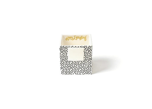 Black Small Dot Mini Nesting Cube Small