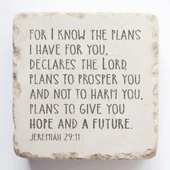 Scripture Stone Small Block