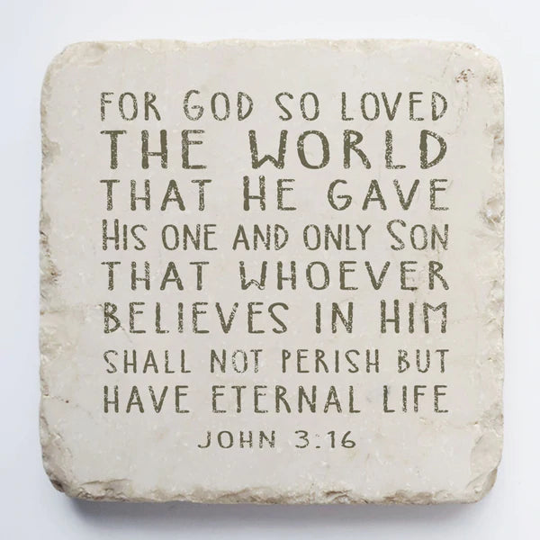Scripture Stone Large Block