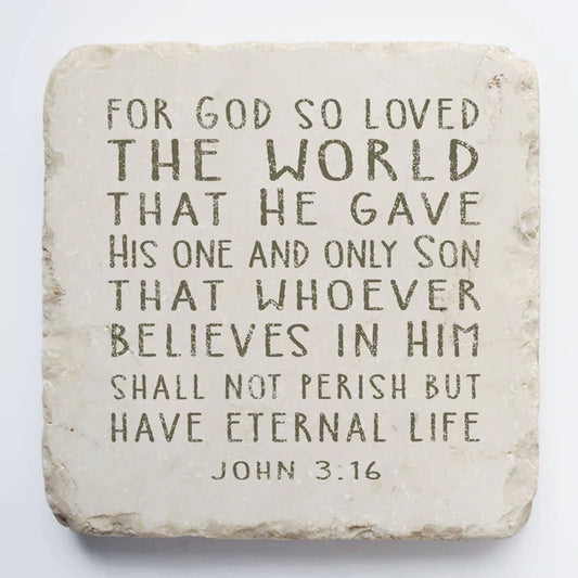 Scripture Stone Large Block