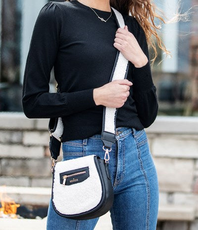 Kedzie Interchangable Strap With Sherpa