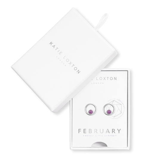 Treasure the Little Things Birthstone Earrings