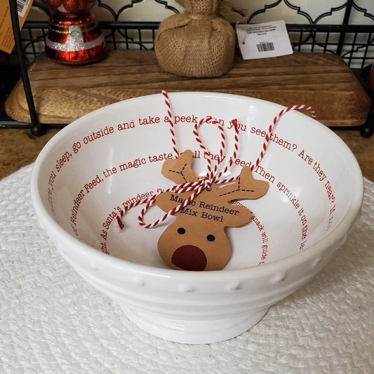Magic Reindeer Mix Bowl