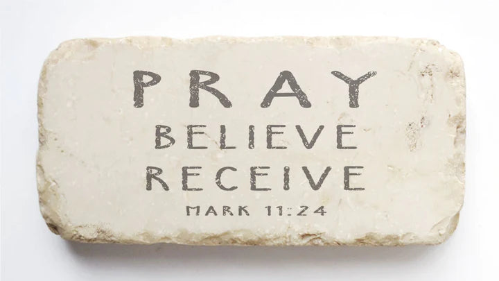 Scripture Stone Half Block