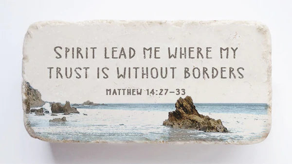 Scripture Stone Half Block