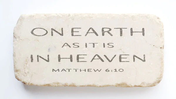 Scripture Stone Half Block