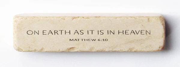 Scripture Stone Quarter Block