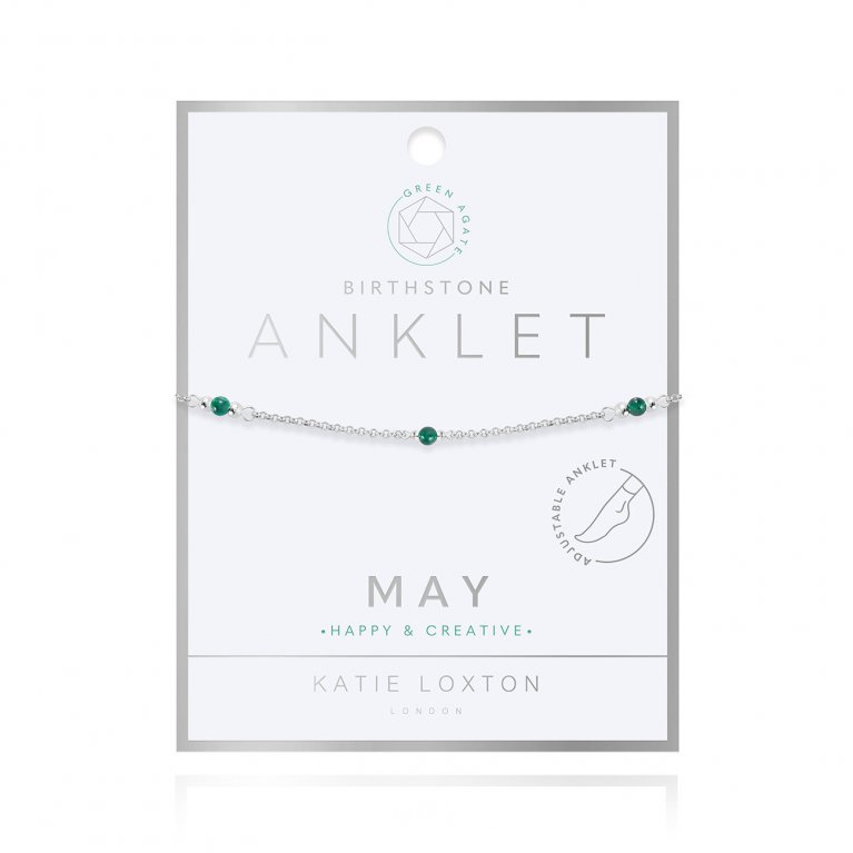Birthstone Anklet