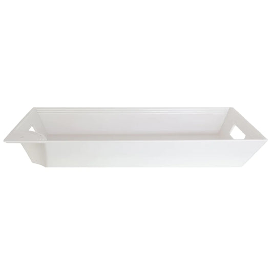 Melamine Rectangular Tray - Pinstripes - MEL12