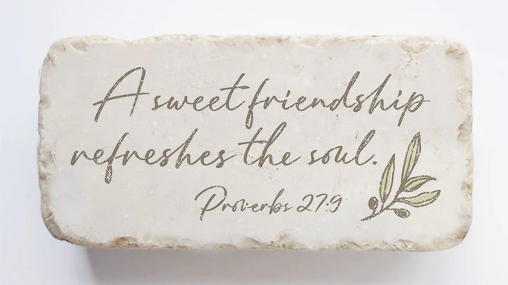 Scripture Stone Half Block