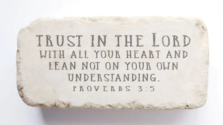 Scripture Stone Half Block