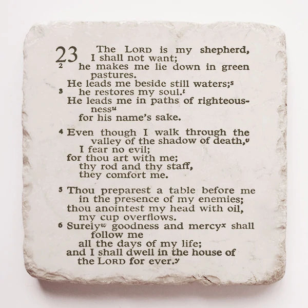 Scripture Stone Large Block