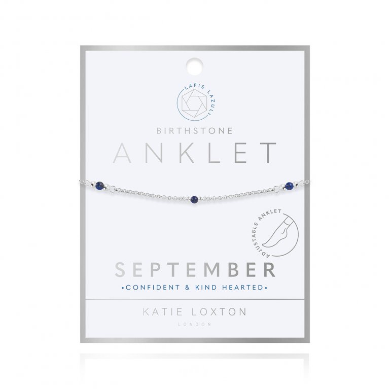 Birthstone Anklet