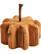 Paulownia Pumpkin Sitter